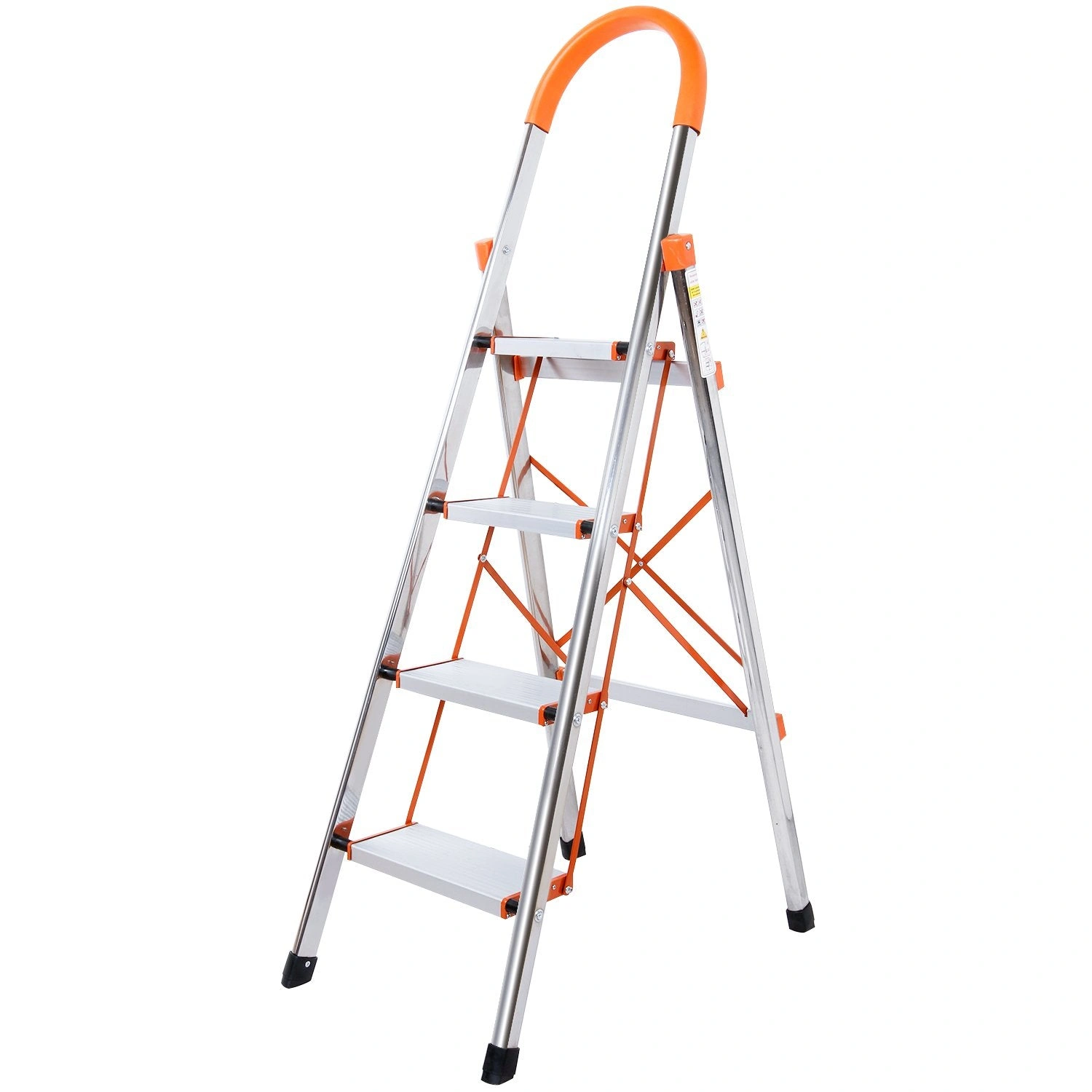 Heavy-Duty Folding Ladder – Safe, Stable, and Effortless Reach!